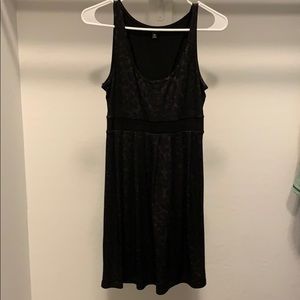 Black Snake Print Express Dress